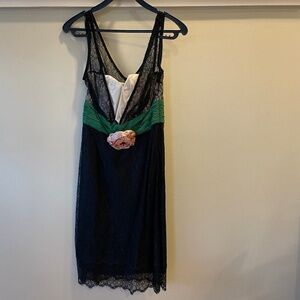 Anthropologie Moulinette Soeurs "Dance Hall Illusion" Dress - size 0